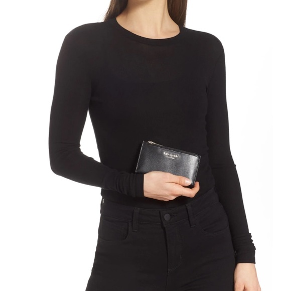 💰SOLD ON MERC💰KATE SPADE Spencer SaffianoBifold - Picture 4 of 12